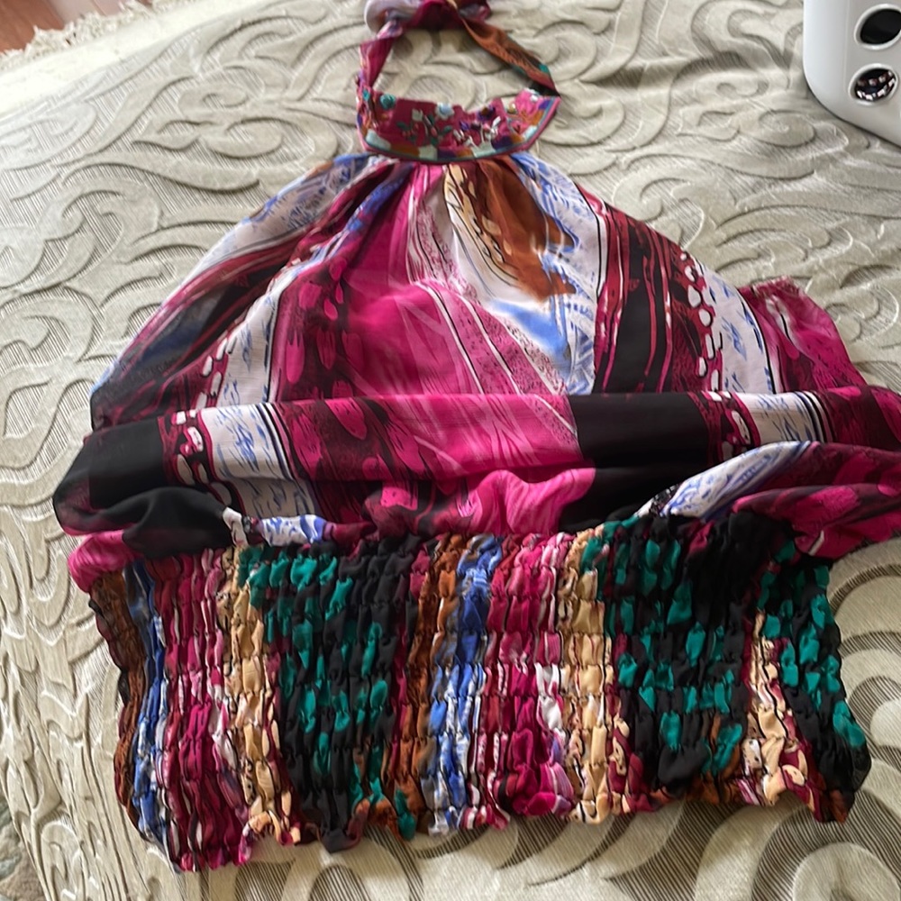European summer blouse